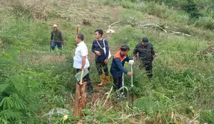 Belum Ada Izin Pemilik Lahan, Petugas PLN di Sukabumi Diusir Saat Pasang Patok Tower Sutet