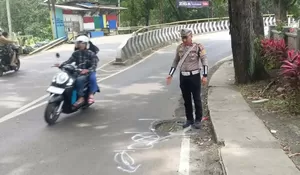 Kecelakaan Maut di Cikembar Sukabumi, Pemotor Tewas Tergilas Truk Tronton