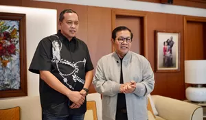 Ketemu Pramono Anung, Tri Adhianto Bahas Isu Strategis Kota Bekasi - Jakarta