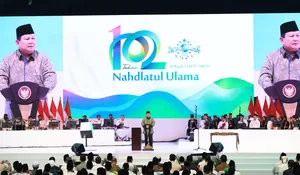 Prabowo Ingatkan Instansi Pemerintah di Acara 102 Tahun Nahdlatul Ulama