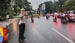 Presiden Prabowo Pimpin Sidang Perdana DPN di Istana Bogor, Seputar SSA Kota Bogor Dijaga Petugas Keamanan