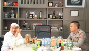 Bahas Isu Jalan Rusak Parungpanjang, Dedi Mulyadi Temui Kapolres Bogor