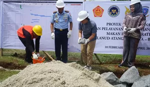 Pembangunan SPPG Atang Sendjaya Dimulai, Danlanud: Bakal Layani Makan Bergizi Gratis untuk 4.087 Siswa