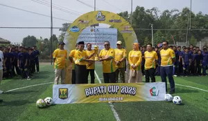 Marwan Hamami Buka Bupati Cup 2025 Assalam Tournament Mini Soccer, Ajang Unjuk Gigi Talenta Muda Sukabumi
