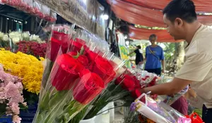 Toko Bunga di Bogor Kebanjiran Order Jelang Hari Valentine