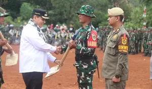 Buka TMMD ke-123, Pj Bupati Bogor Yakin Desa Akan Lebih Maju dan Sejahtera