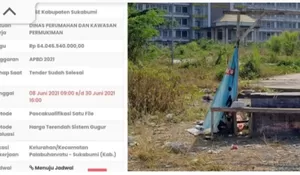 Habiskan Rp172 Miliar Sejak 2019, Pembangunan Pusat Perkantoran Kabupaten Sukabumi Cuma Jadi Proyek Mangkrak