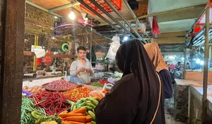 Harga Cabai Melejit  di Pasar Cibinong, Daging Ikut Naik Jelang Ramadhan
