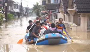 Ketinggian Banjir di Bojongkulur Capai 5 Meter, Nyaris 5000 KK Terdampak