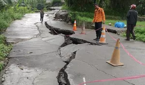 Pergerakan Tanah Dekat Rumah Prabowo di Bojongkoneng, 67 Rumah Rusak, Ratusan Warga Mengungsi