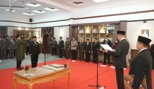 Andang Tjahjandi Resmi Dilantik sebagai Pj Sekda Kota Sukabumi, Ini Kata Wali Kota Ayep Zaki