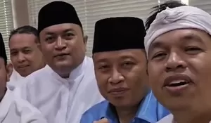 Bupati Rudy Susmanto Bertemu Dedi Mulyadi, Bupati - Wali Kota Bekasi dan Wali Kota Depok: Siap Keroyokan Tangani Banjir