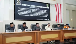 DPRD Kabupaten Sukabumi Bahas Transformasi BPR, Fraksi-Fraksi Beri Catatan Kritis