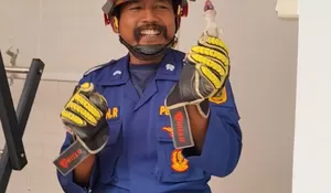 Takut Tokek, Warga Cibinong Minta Tolong Damkar