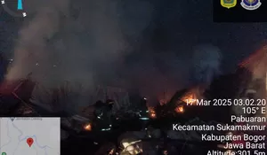 Peternakan Ayam di Sukamakmur Alami Kebakaran Hebat, 4 Jam Baru Bisa Padam