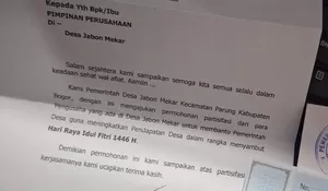 Usai Viral dan Ditegur Sekda, Kades Jabon Mekar Nggak Jadi Ngecrek THR ke Pengusaha