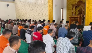 Polres Bogor Gelar Salat Gaib Doakan 3 Polisi yang Gugur di Lampung