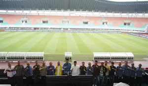 Bupati Bogor Rudy Susmanto Ikuti Peresmian Stadion Bantuan Presiden di Stadion Pakansari