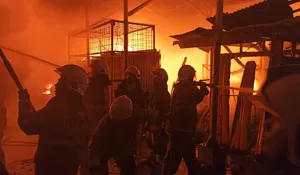 Kebakaran Hebat Landa 50 Kios di Pasar Poncol Senen Jakarta, Kerugian Tembus Rp606 Juta