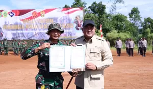 Penutupan TMMD di Karacak, Bupati Rudy Susmanto: Bukan Sekadar Infrastruktur, Jadi Sarana Bangun Semangat Gotong Royong