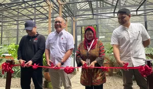 Kebun Raya Bogor Launching Rumah Kaca Taman Begonia
