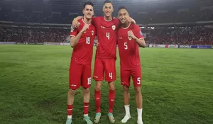 Statistik Apik Trio Jay Idzes, Justin Hubner, dan Rizky Ridho di Lini Belakang Timnas Indonesia