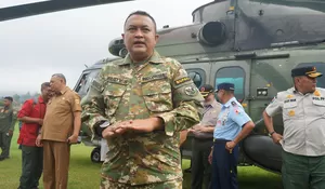 Pantau Arus Mudik di Bogor Lewat Udara Pakai Helikopter, Bupati Rudy Susmanto Malah Temukan Tumpukan Sampah di Bantaran Sungai