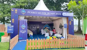 BRI Bangun Posko Mudik BUMN di Bandara dan Rest Area Jalan Tol, Dukung Kelancaran Mudik Lebaran 2025