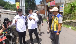 Wali Kota Sukabumi : Sebelum Perbaiki Jalan Rusak, Kami Prioritaskan Perbaikan Drainase