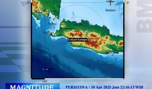 Gempa Bumi 4,1 Magnitudo Guncang Kota Bogor, Terasa Hingga Ciomas, Warga Panik : Sebentar Tapi Kerasa Banget
