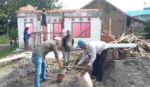 Akhirnya Posyandu Salak Rumpin Direnovasi Setelah Lebih dari 10 Tahun Rusak