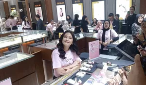 Prilly Latuconsina Jualan Emas di Bogor! Kenalkan Koleksi ILY Gold The Palace Jeweler