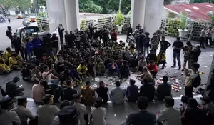 Terima Aksi Demonstrasi Mahasiswa DPRD Kota Bogor Perjuangkan Aspirasi