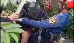 Niat Nyari Daun, Warga Ciomas Malah Nyebur ke Sumur Tua