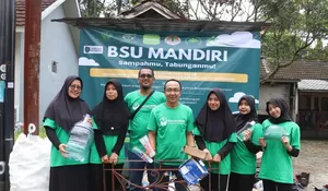 Bank Sampah BSU Mandiri Taman Asri Gaet 70 Nasabah Aktif, Dorong Kepedulian Lingkungan dan Ekonomi Warga