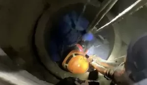 Tertimpa Reruntuhan, Seorang Pria di Puncak Bogor Terjebak Dalam Sumur