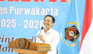 Bupati Om Zein Buka Konferensi PWI Purwakarta Periode 2025-2028