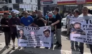 Mediasi Driver Timur Tengah Puncak Bogor dengan PT Indogate Berlangsung Panas, Perusahaan Diminta Berhenti Operasi Sampai Masalah Tuntas