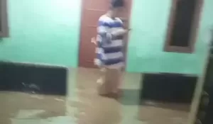 Sungai Meluap, Ratusan Warga Ciampea Bogor Terendam Banjir