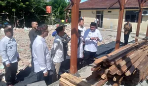 Pakai Kayu Jati dari Jawa, Replika Pendopo Kawedanan Jasinga Bakal Berbentuk Piramid