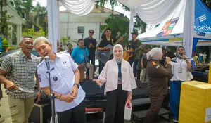 Momen Eks Pengamen Angkot di Kota Bogor Naik Kelas Manggung di Acara Pemkot