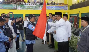 442 Jemaah Calon Haji Asal Sukabumi Diberangkatkan, Bupati: Jaga Kesehatan dan Sikap Selama di Tanah Suci