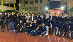 Polresta Gandeng Anak Muda Gelar Patroli di Kota Bogor, Sita Ratusan Miras Ilegal