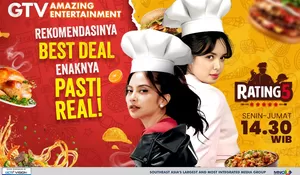 Ada Pecak Bandeng, Dawet Duren dan Sajian Melegenda Lainnya di RATING 5 GTV Amazing Entertainment!