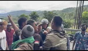 Menegangkan, Penertiban PKL di Puncak Bogor Ricuh, Sempat Terjadi Adu Jotos