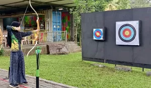 Asik Nih, Wahana Panahan di Wisata SKI Bogor Bisa Jadi Solusi Sehat di Tengah Kesibukan