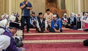 Calon Jemaah Haji Asal Kota Bogor Sukacita Menuju Tanah Suci
