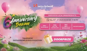 Spesial Anniversary ke-6, Swiss Belhotel Bogor Hadirkan Bazar UMKM, Gratis!