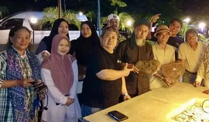 Temuan Artefak Batu Dakon Prasejarah di Gunung Tangkil, BRIN dan Meseum Prabu Siliwangi Lakukan Penelitian Lanjutan