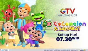 Ajak Si Kecil Bermain Sambil Belajar Bersama Teman Lucu di Cocomelon dan Sahabat GTV!